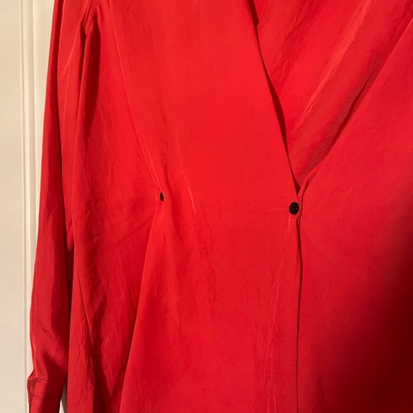 Rag & Bone Elegant Red Women's Top Size Large - Picture 7 of 7